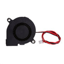 DC 12V Connector Brushless Cooling Turbo Blower Fan 50x15mm Cooler 3D Printer Parts