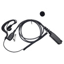 PTT Mic Earpiece Walkie Talkie Headset for Sepura STP8000 STP8030 STP9000
