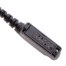 PTT Mic Earpiece Walkie Talkie Headset for Sepura STP8000 STP8030 STP9000