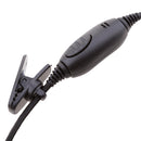 3.5mm Earpiece Headset with Microphone for Yaesu Vertex FT-50 VX-1 VX-110 Walkie Talkie