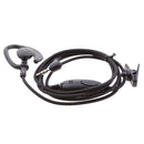 3.5mm Earpiece Headset with Microphone for Yaesu Vertex FT-50 VX-1 VX-110 Walkie Talkie