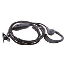 3.5mm Earpiece Headset with Microphone for Yaesu Vertex FT-50 VX-1 VX-110 Walkie Talkie