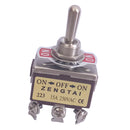 Toggle Switch, 3PDT On/Off/On 3 Position 6 Pins Momentary, AC 250V 15A