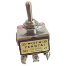 Toggle Switch, 3PDT On/Off/On 3 Position 9 Pins Latching, AC 250V, 15A/380V,10A