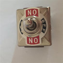 Toggle Switch, 3PDT On/Off/On 3 Position 9 Pins Latching, AC 250V, 15A/380V,10A