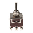AC 250V,15A/380V,10A ON/ON 2 Position 3PDT 9 Terminals Rocker Toggle Switch