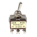 AC 250V,15A/380V,10A ON/ON 2 Position 3PDT 9 Terminals Rocker Toggle Switch