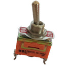 Toggle Switch, SPDT ON-ON 2 Position 3 Pins Latching, AC 250V 15A
