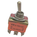 Toggle Switch, DPDT ON-ON 2 Position 6 Pins Latching, AC 250V 15A