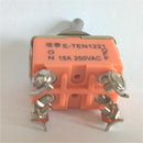 Toggle Switch, DPST ON-OFF 2 Position 4 Pins Latching, AC 250V 15A
