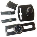 Removable Swivel Car Vent Air Mount Cradle Clip for GPS Garmin Nuvi 1450 1450T 1455 1490 1490T 1495 Black
