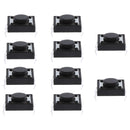 50Pieces 12x12x6mm PCB Mount Momentary Push Button Tactile Tact Switch