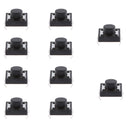 10Pieces 12x12x8mm PCB Mount Momentary Push Button Tactile Tact Switch