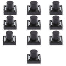 10Pieces 12x12x10mm PCB Mount Momentary Push Button Tactile Tact Switch