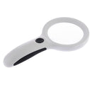 Magnifying Glass Set with LED Lights, Handheld Magnifier with 9 Illuminated Lights 2.5X/ 8X