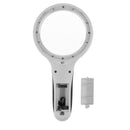 Magnifying Glass Set with LED Lights, Handheld Magnifier with 9 Illuminated Lights 2.5X/ 8X