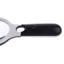 Magnifier 3 LED Light 3X 45X Magnification Handheld Magnifying Glass with LED Light for Night Reading, Best For Jeweler Watch Repair