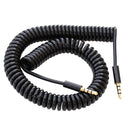 3.5mm 4poles Audio Stereo Male to Male Extension Cable 3m Black