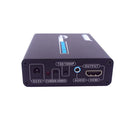 3RCA CVBS Composite S-Video R/L Audio Video To HDMI Converter Game Console HD Player TV Adapter 5V 1A EU Plug