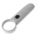 Magnifying Glass with 2 LED Lights 15x Handheld Magnifier Reading Magnifying Glass Lens Jewelry Loupe