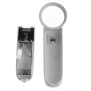 Magnifying Glass with 2 LED Lights 15x Handheld Magnifier Reading Magnifying Glass Lens Jewelry Loupe