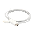 USB C to HDMI Cable 6ft , USB Type C to HDMI Cable (Compatible with Thunderbolt 3) 4K 30Hz HDMI Cable for Galaxy Note 8,Galaxy S8,2017 Macbook Pro/ iMac,2016 MacBook Pro,2015 MacBook,ChromeBook Pixel
