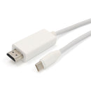 USB C to HDMI Cable 6ft , USB Type C to HDMI Cable (Compatible with Thunderbolt 3) 4K 30Hz HDMI Cable for Galaxy Note 8,Galaxy S8,2017 Macbook Pro/ iMac,2016 MacBook Pro,2015 MacBook,ChromeBook Pixel