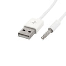 3.5mm Male AUX Audio Plug Jack to USB 2.0 Male Converter Cable Data/Charging Adapter Cable for iPod MP3 MP4