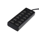 13-Port USB 2.0 Charging Hub Splitter for iMac, MacBook, MacBook Pro, MacBook Air, Mac Mini, Chrombook, Surface 3, Surface Pro 3, Surface Pro 4,Surface Book,PC, Laptop