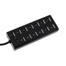 13-Port USB 2.0 Charging Hub Splitter for iMac, MacBook, MacBook Pro, MacBook Air, Mac Mini, Chrombook, Surface 3, Surface Pro 3, Surface Pro 4,Surface Book,PC, Laptop