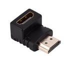HDMI 90 Degree Right Angle Adapter High Speed HDMI Male to Female Connector Adapter for TV Stick