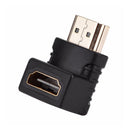 HDMI 90 Degree Right Angle Adapter High Speed HDMI Male to Female Connector Adapter for TV Stick