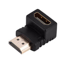 HDMI 90 Degree Right Angle Adapter High Speed HDMI Male to Female Connector Adapter for TV Stick