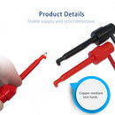 Multimeter Banana Plug to Test Hook Wire Cable Set, 2Pcs 39 Inch Flexible Test Cable for Electrical Testing , Silicone Electrical Test Wire Leads 500V/5A