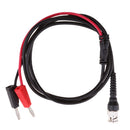 BNC Q9 To Dual 4mm Stackable Banana Plug With Socket Test Leads Probe Cable