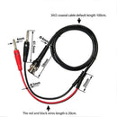 BNC Q9 To Dual 4mm Stackable Banana Plug With Test Leads Probe Cable 120CM