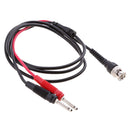 BNC Q9 To Dual 4mm Stackable Banana Plug With Test Leads Probe Cable 120CM