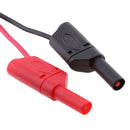 BNC Q9 To Dual 4mm Stackable Shrouded Banana Plug Test Leads Probe Cable