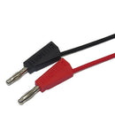Test Lead Banana Plug Male Stackable to Banana Plug [39" / 1 Set]