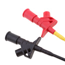 Black and Red Quick Piercing Test Needle Hook Clip Multimeter Testing Probe 4mm Socket