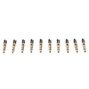 10Pieces 3.5mm 3 Pole Male Soldering Repair Headphone Audio Jack Plug Gold