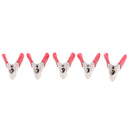 10 Pieces Insulated Testing Alligator Crocodile Clips Black Red
