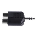 10Pieces 3.5mm Stereo Male To Dual RCA Female Adapter