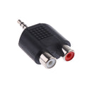 10Pieces 3.5mm Stereo Male To Dual RCA Female Adapter
