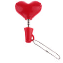 Headphone Splitter,3.5mm Audio Stereo Y Splitter Cable Cute Heart Shape Headphone Splitter Connector Adapter for iPhone, Samsung,Tablets, MP3 players Key ring