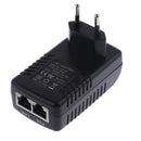 24V 1A POE Injector for CCTV IP Camera EU Power Over Ethernet Supply 802.3af Injector POE Switch Ethernet Adapter