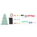 Christmas Tree LED Flash Kit 3D DIY Electronic Learning Kit