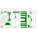 24V 4A-6A Switching Power Supply Board AC-DC power supply module (XK-2412-24)