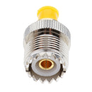 RF Adapter Connector Converter SMA Female (No Pin) to UHF SO-239 Female WIFI Antenna Plug for Antennas, Wireless LAN Devices, Coaxial cable, Wi-Fi Radios External Antenna