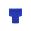 RJ45 Network Splitter Adapter - 1 RJ45 Female to 2 RJ45 Female Network Splitter Adapter, LAN Connector, Suitable for Super Category 5 Ethernet , Category 6 Ethernet Blue